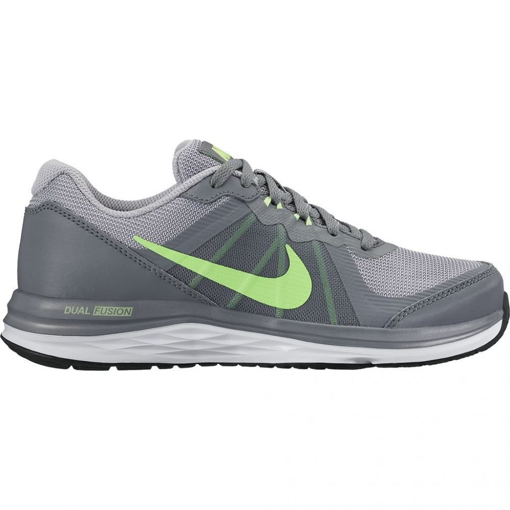 Scarpe NIKE - Dual Fusion X 2 (GS) 820305 003 Cool Grey/Vltg Grn/Wlf  Gry/Wht - Unisex | escarpe.it